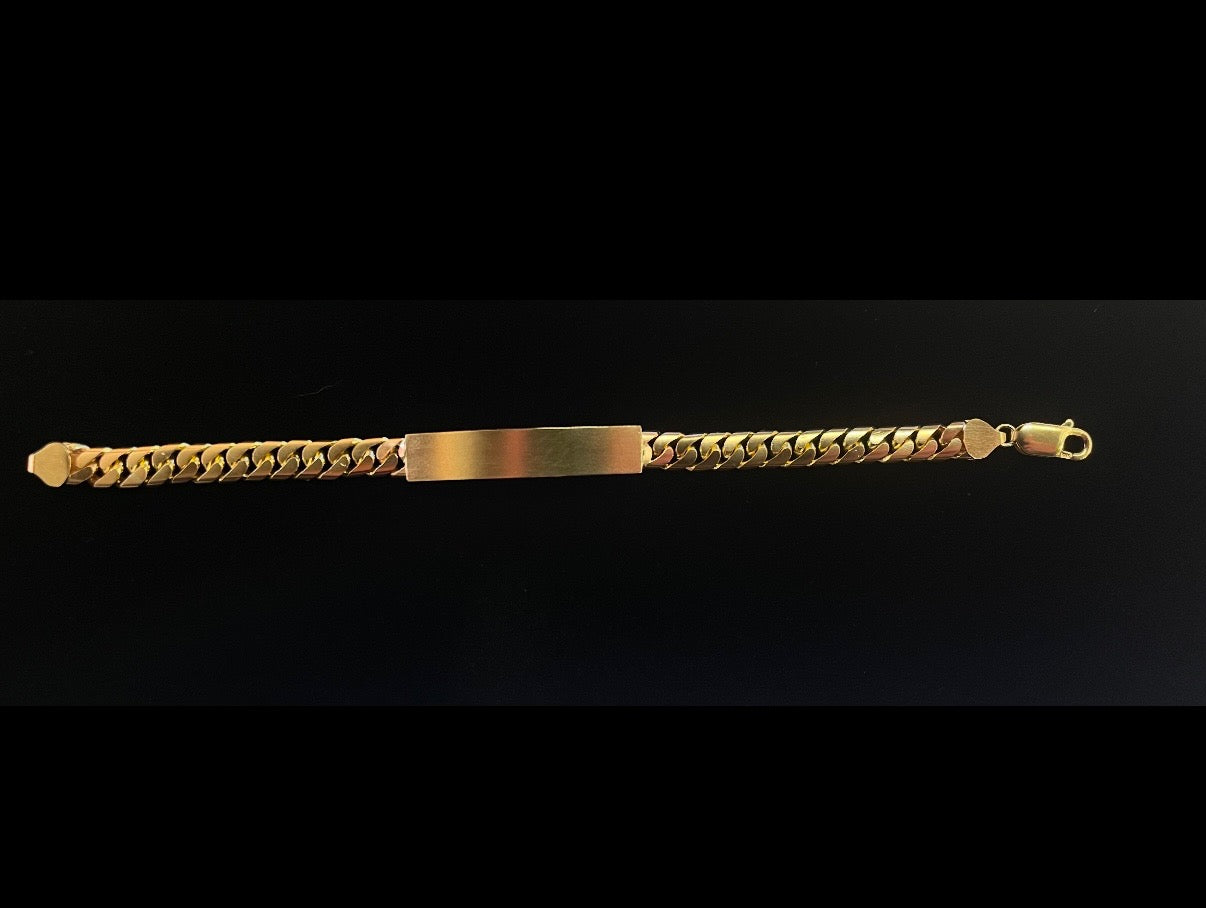 Personalized Bracelets 14K GOLD - Pulseras Personalizados 14K ORO