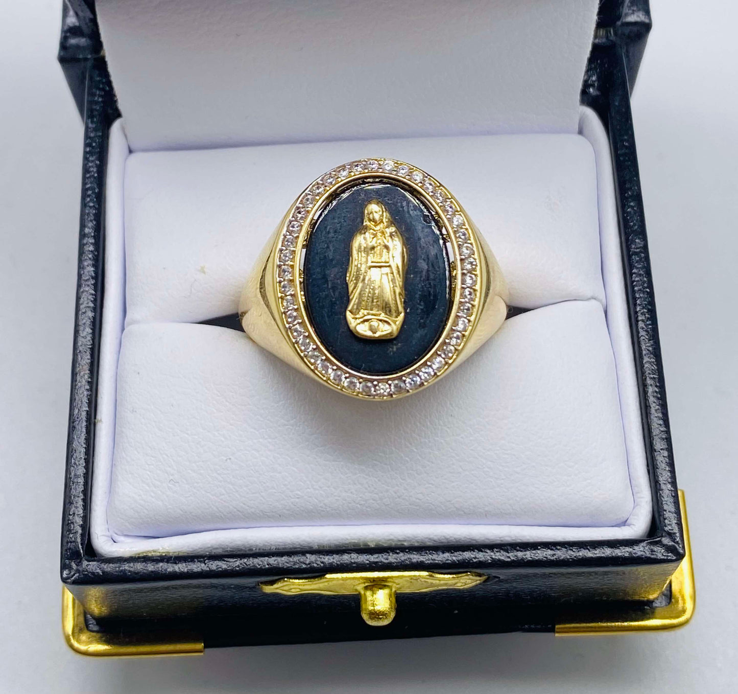 Gold Virgin Ring - Anillo De Oro Virgen
