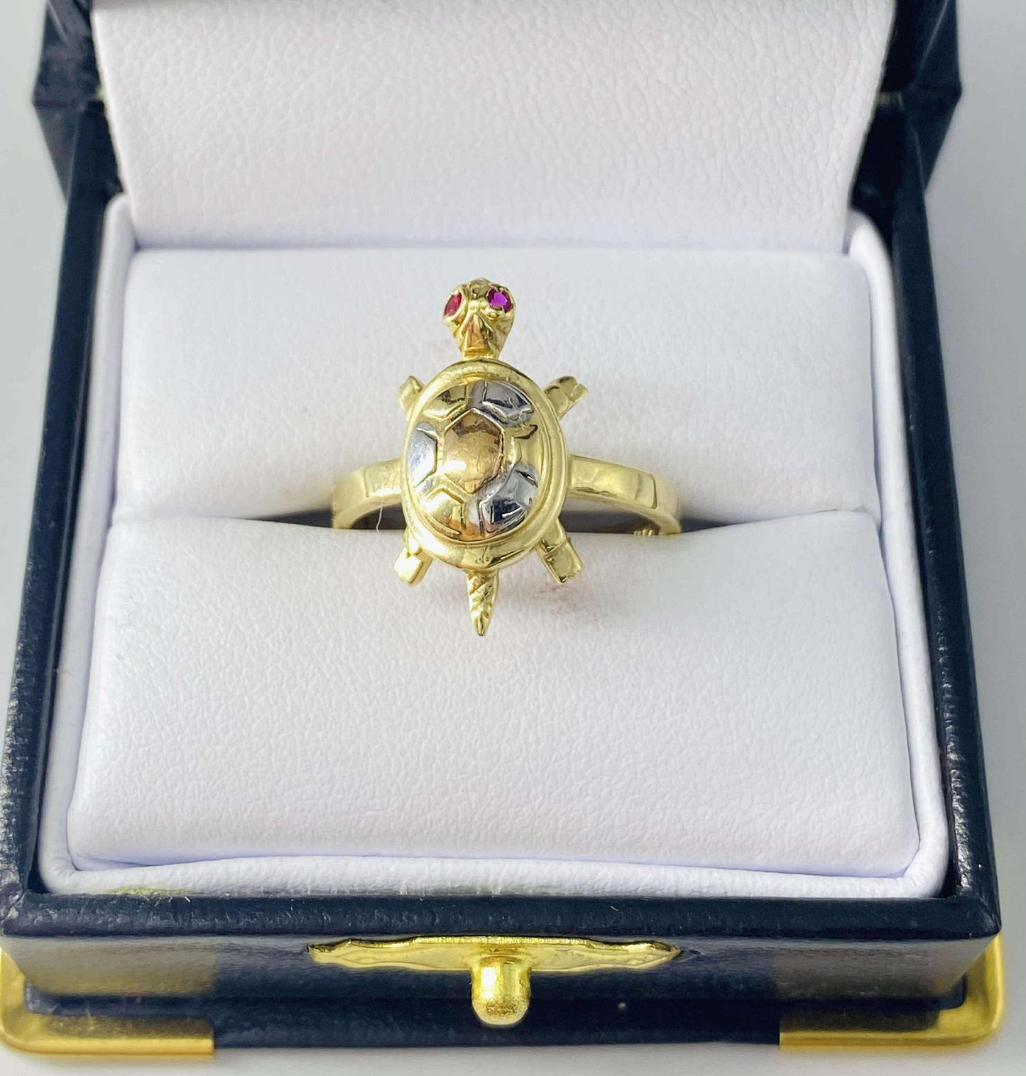 Three Gold Turtle Ring - Anillo De Tres Oros De Tortuga