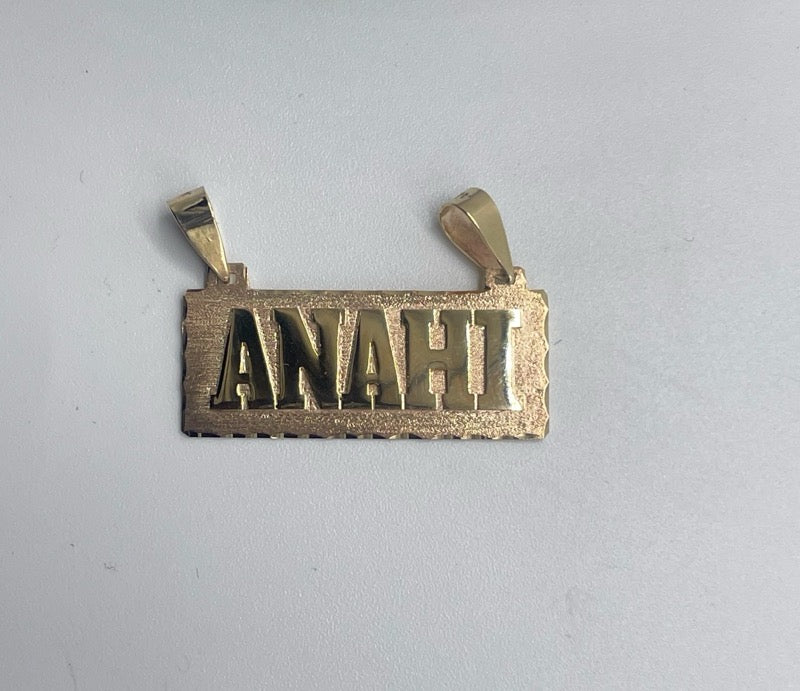 Personalized Pendants 14K GOLD - Dijes Personalizados 14K ORO