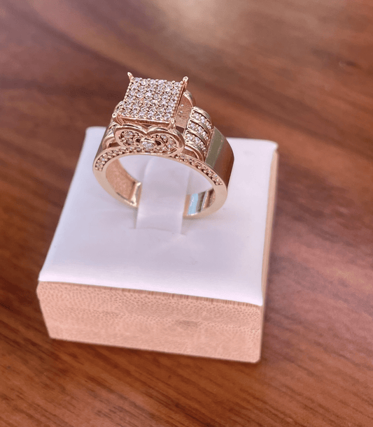 Women's CZ Square Ring