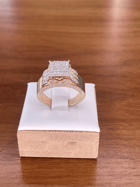 Women's CZ Square Ring