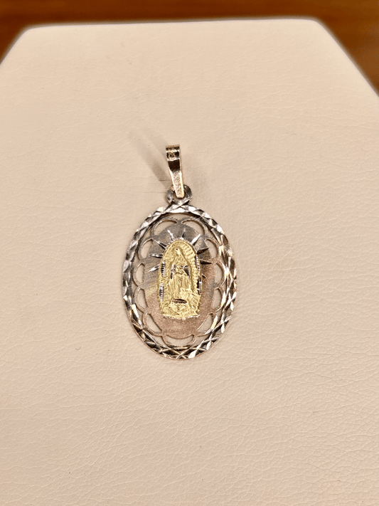 2-Gold Virgin Mary Pendant