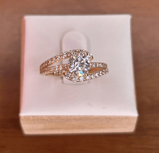 Women's CZ Engagement Ring