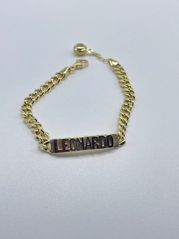 Personalized Bracelets 14K GOLD - Pulseras Personalizados 14K ORO