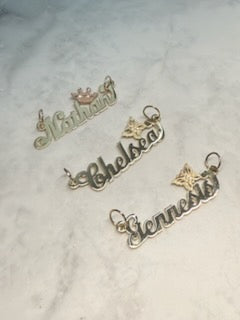 Personalized Pendants 14K GOLD - Dijes Personalizados 14K ORO