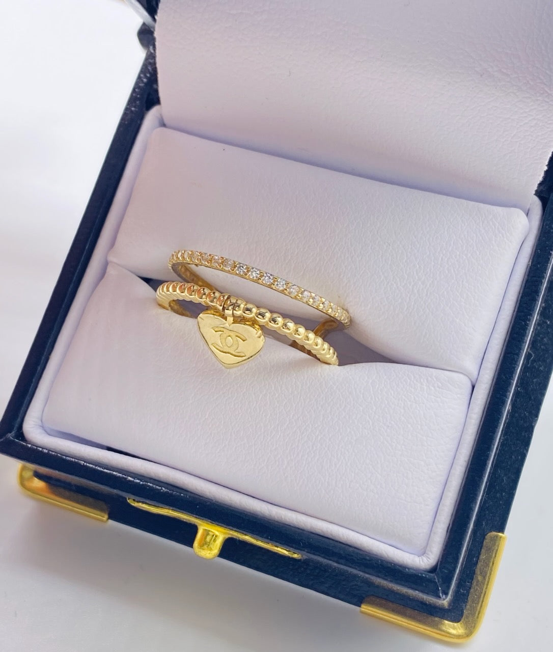 Gold Cz Zirconia Ring - Anillo De Oro Con Cz Zirconia