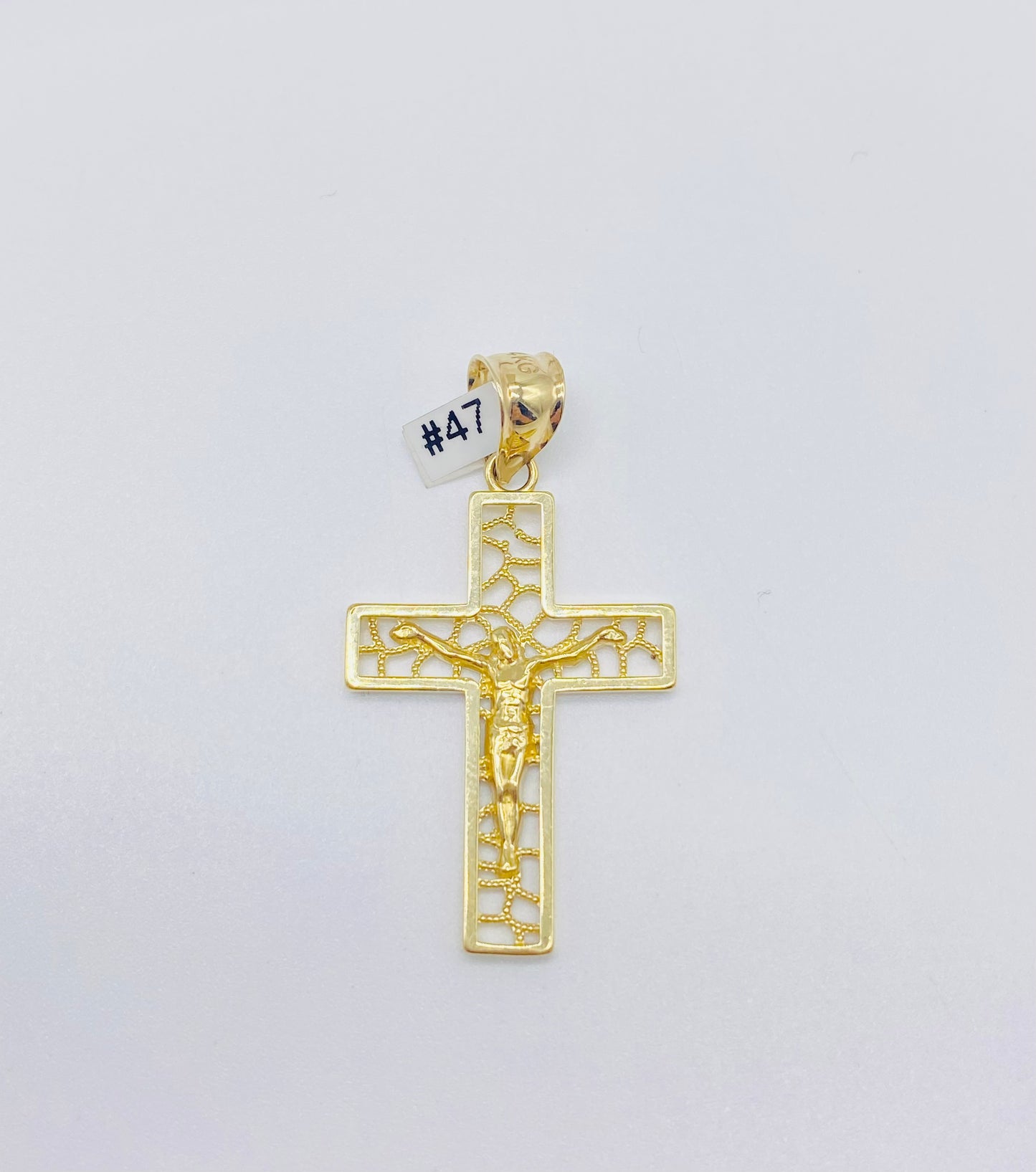 Crackled Cross-#47