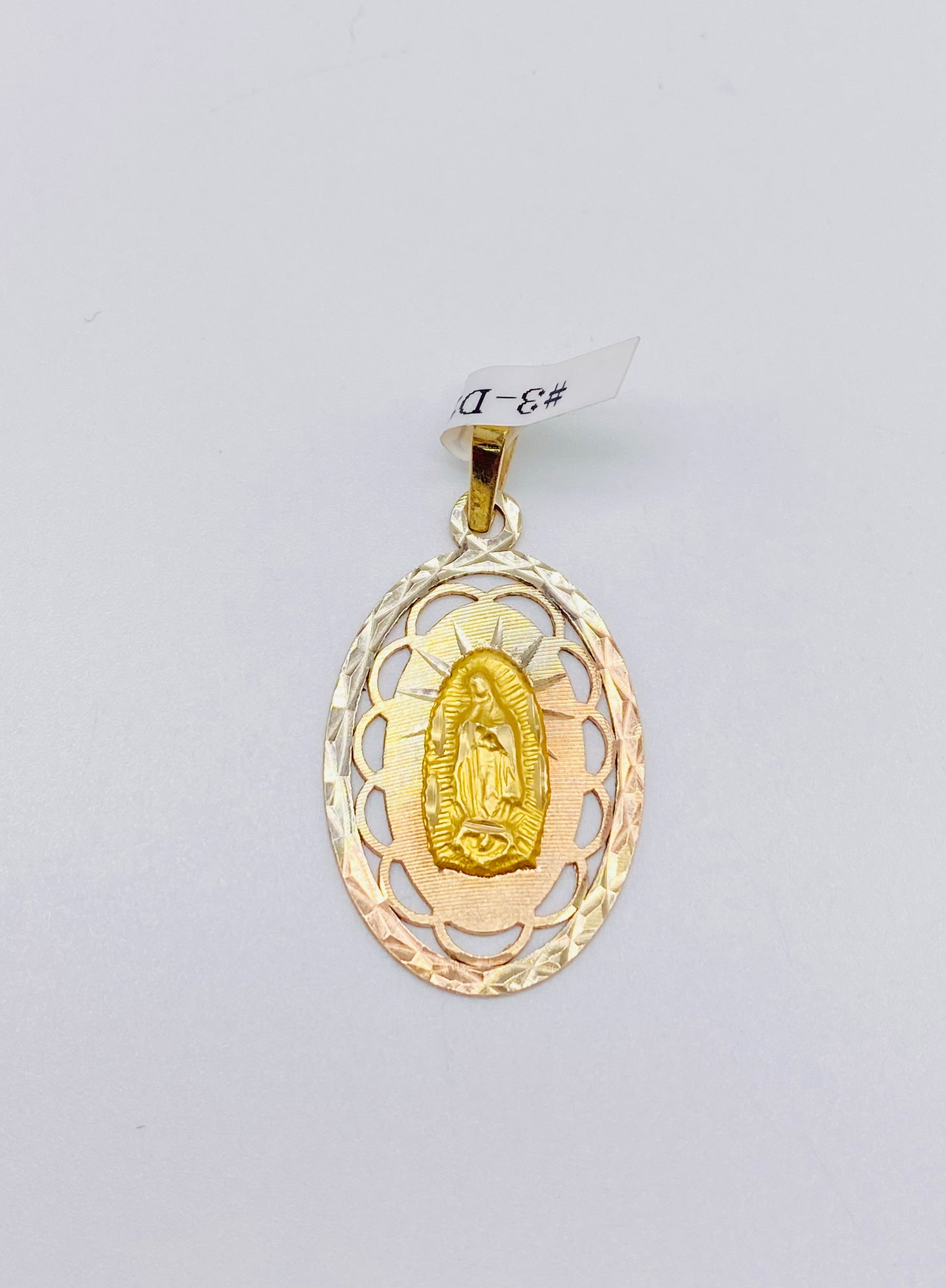 Virgin Three Golds Pendent-#3