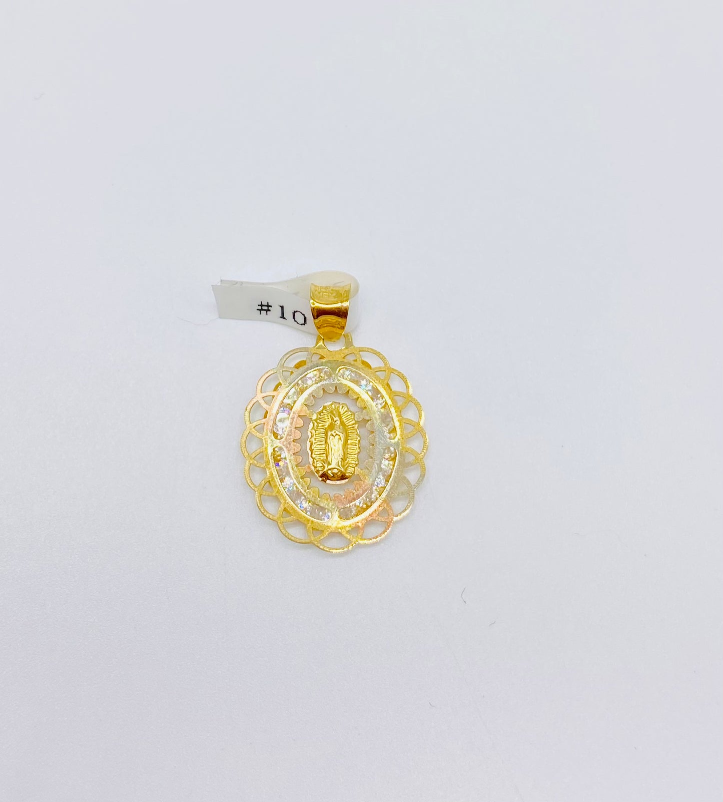 Virgin Three Golds Pendent-#17,10