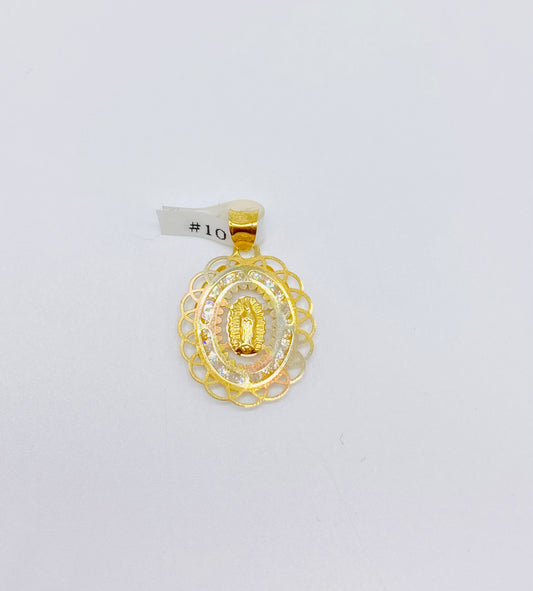 Virgin Three Golds Pendent-#17,10