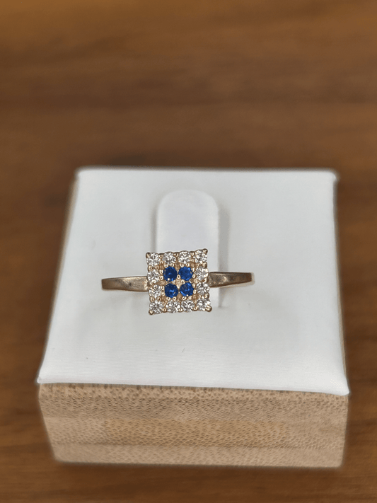 Women's Blue Sapphire Ring