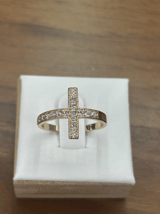 Women's Fancy Cross Ring