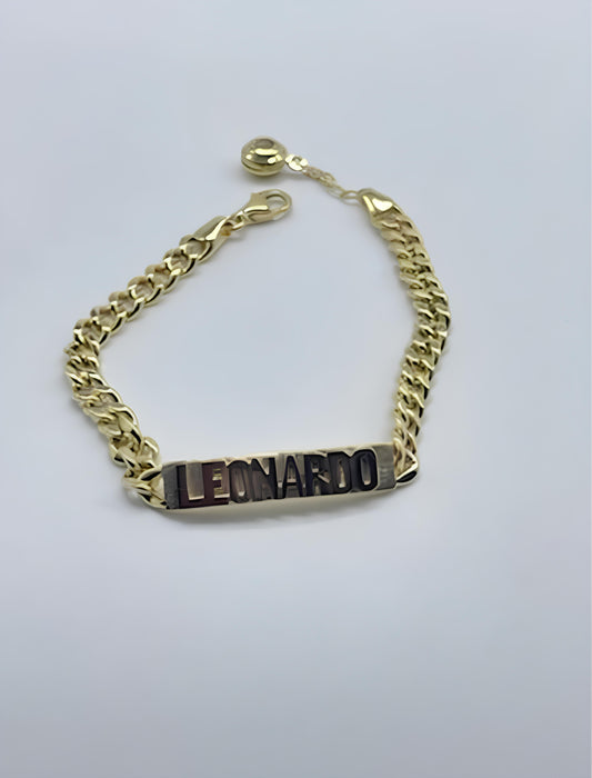 Personalized Bracelets 14K GOLD - Pulseras Personalizados 14K ORO